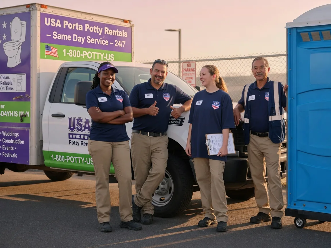 Porta Potty Rental company in Branson, MO