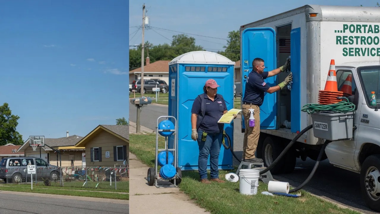 Portable Toilet Rental in Branson, MO near me